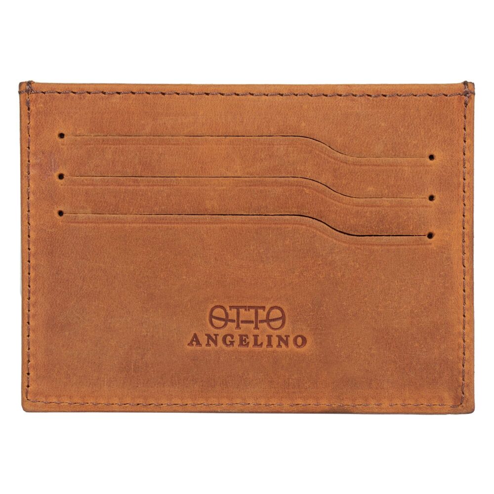 2059 Leather Ultra Slim Minimalist Cardholder Wallet - Unisex